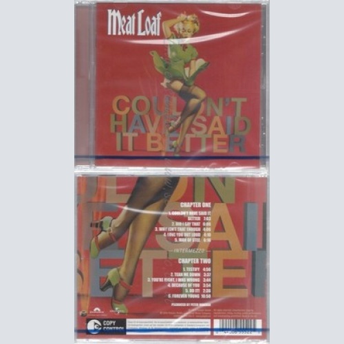 CD--NM-SEALED-MEAT LOAF -2003- -- COULDN'T HAVE SAID IT BETTER