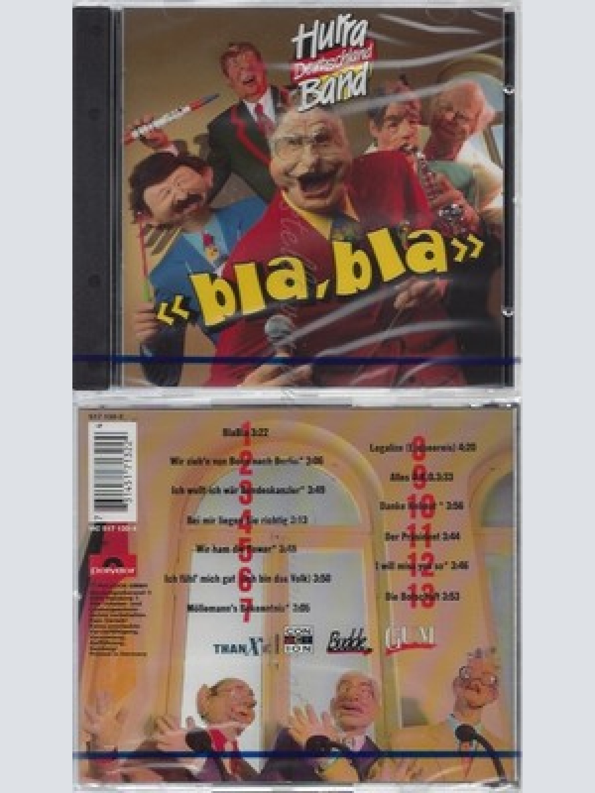 CD--NM-SEALED-HURRA DEUTSCHLAND BAND -1992- -- BLA BLA