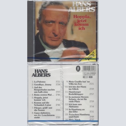 CD--NM-SEALED-HANS ALBERS -1987- -- HOPPLA,JETZT KOMM' ICH
