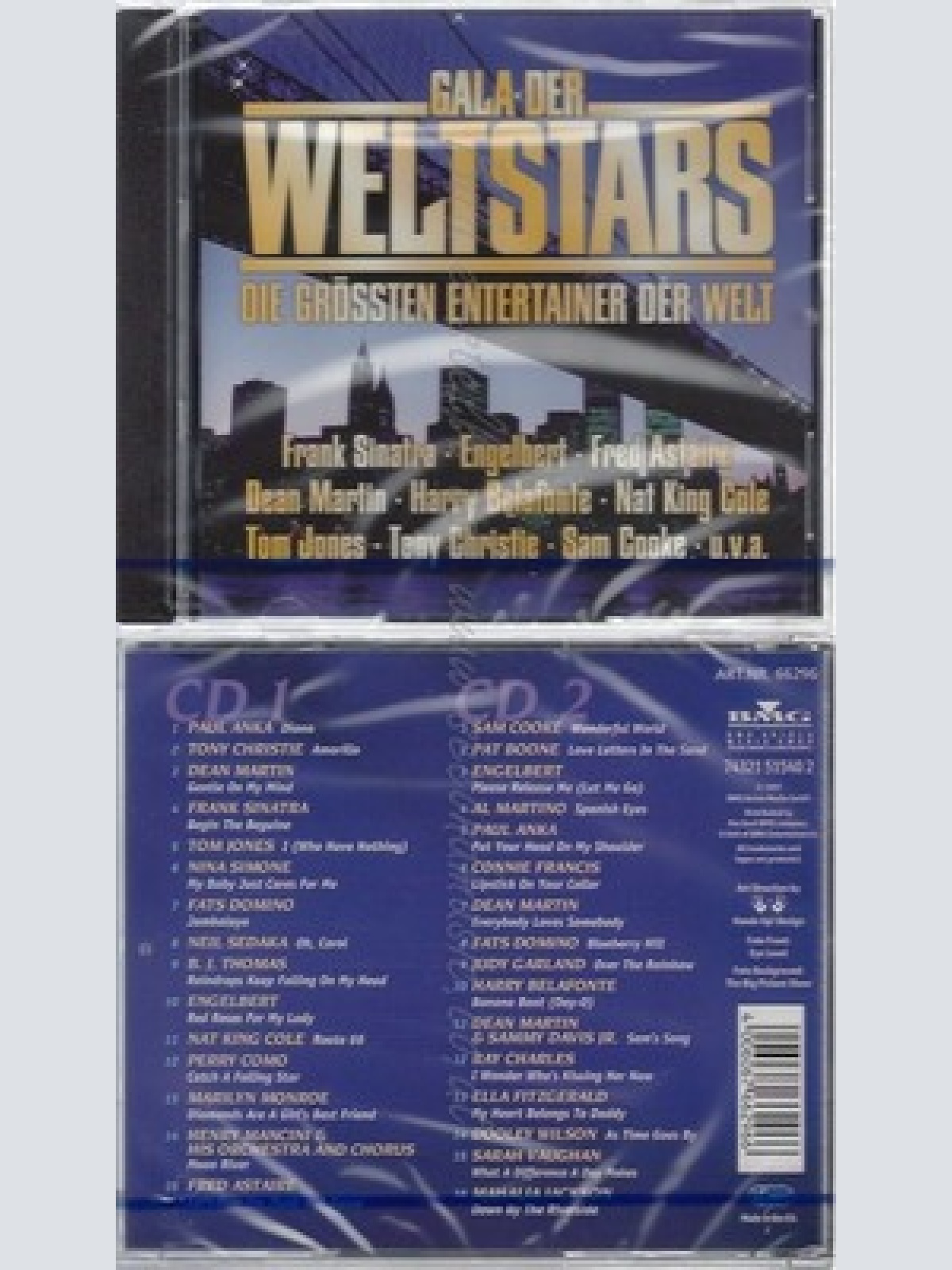 CD--NM-SEALED-GALA DER WELTSTARS -1997- -- PAUL ANKA, TONY CHRISTIE, DEAN MARTI
