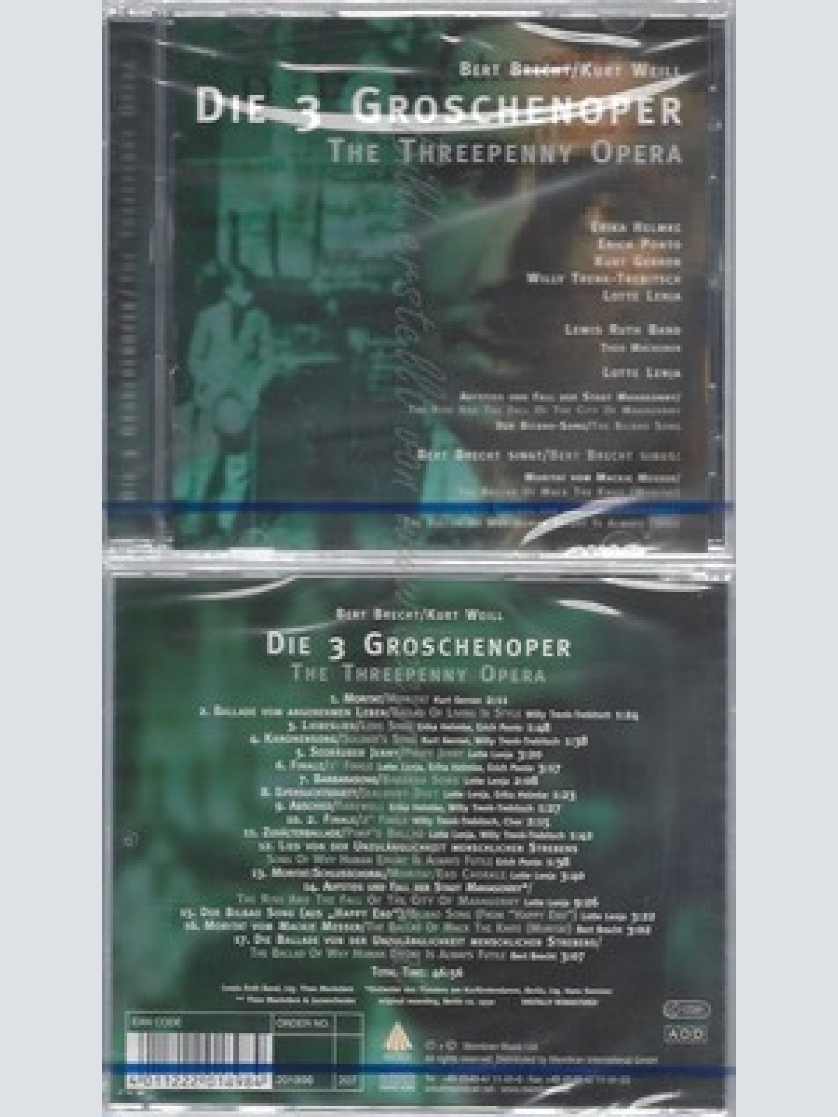 CD--NM-SEALED-LOTTE LENYA, VARIOUS, LOTTE LENYA ETC. UND ERICH PONTO -2003- --