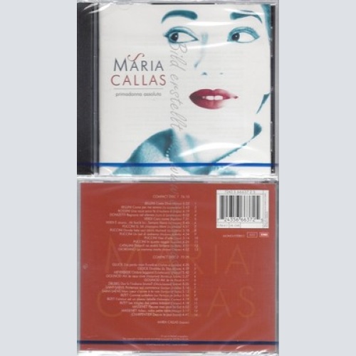 CD--NM-SEALED-MARIA CALLAS UND VARIOUS -KOMPONIST- -1997- - DOPPEL-CD -- PRIMAD