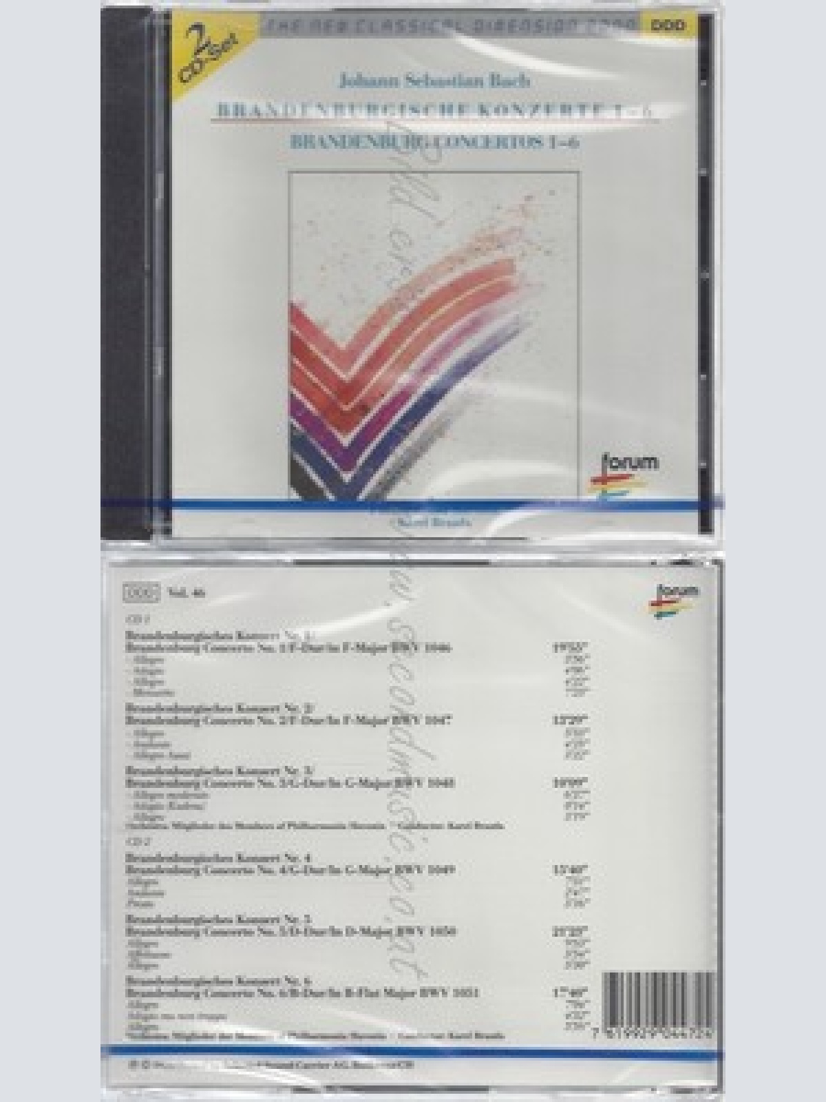 CD--NM-SEALED-KAREL BRAZDA UND PHILHARMONIA SLA/IA -1994- -- BRANDENBURGISCHE K
