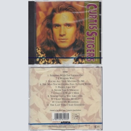 CD--NM-SEALED-CURTIS STIGERS -1992- -- CURTIS STIGERS