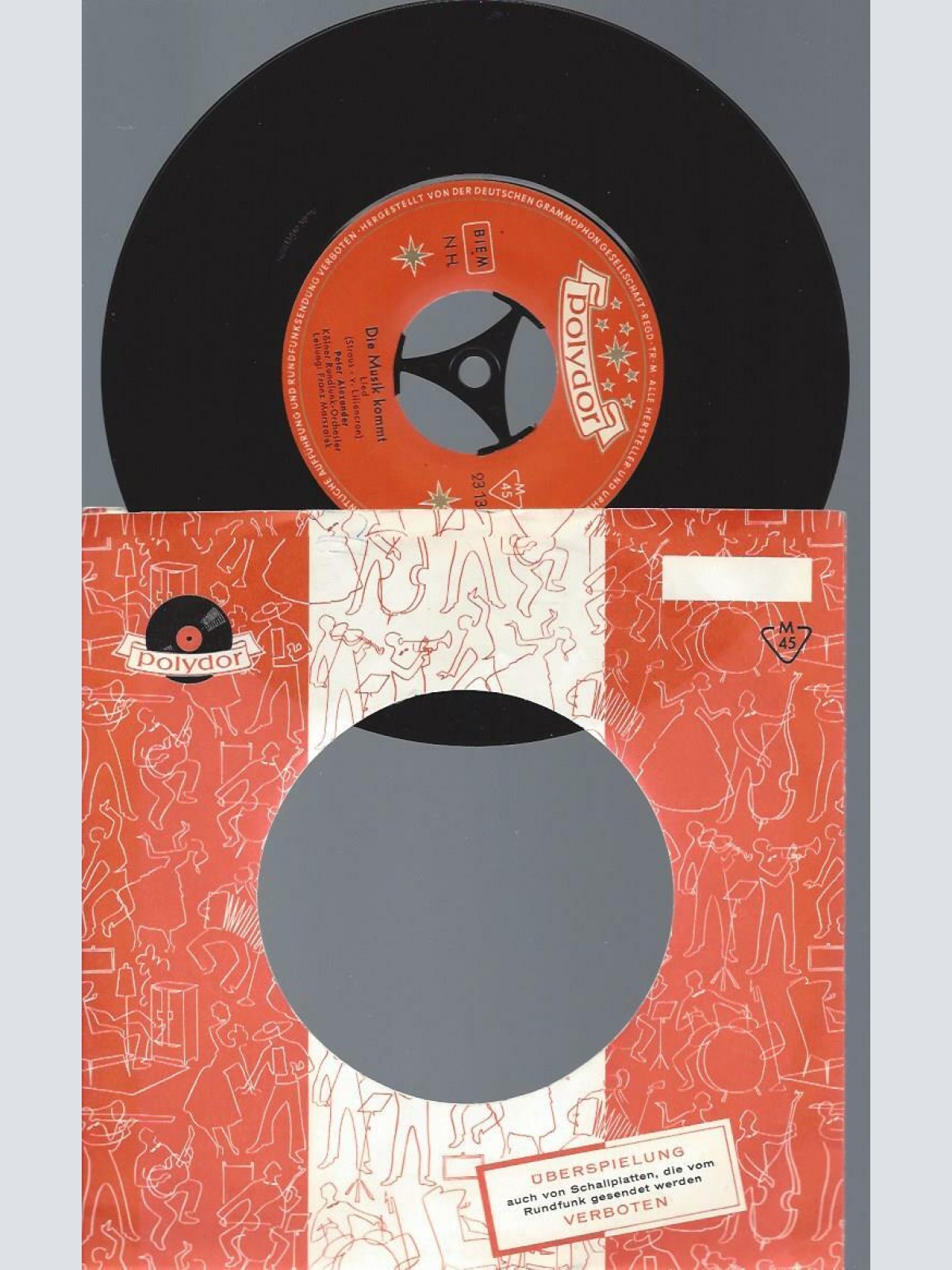 7"    Peter Alexander  Die Musik Kommt