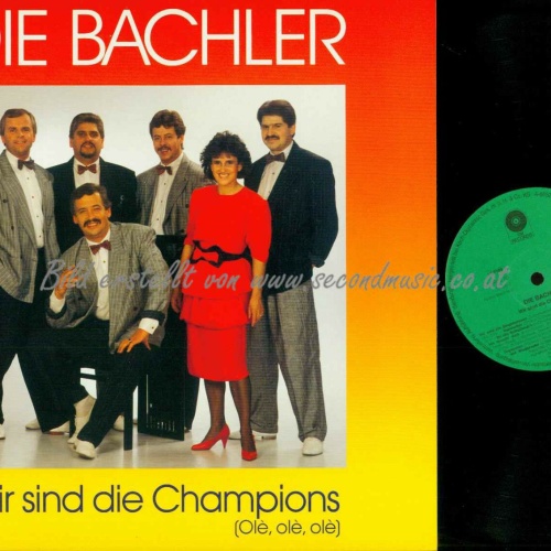 LP--Die Bachler – Wir Sind Die Champions/  NM