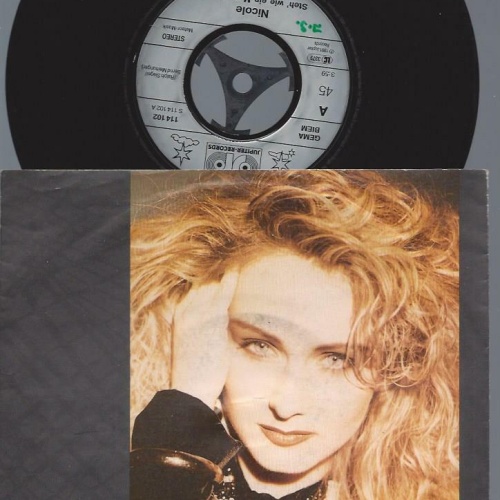 7"   Nicole   Steh' Wie Ein Mann Zu Mir