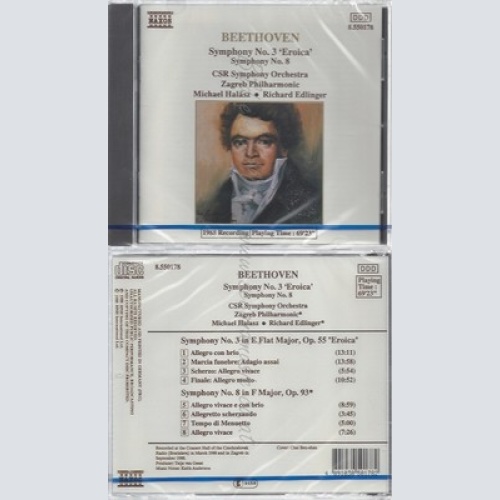 CD--NM-SEALED-HALASZ, EDLINGER, ZAGREB PO UND LUDWIG VAN BEETHOVEN -KOMPONIST-