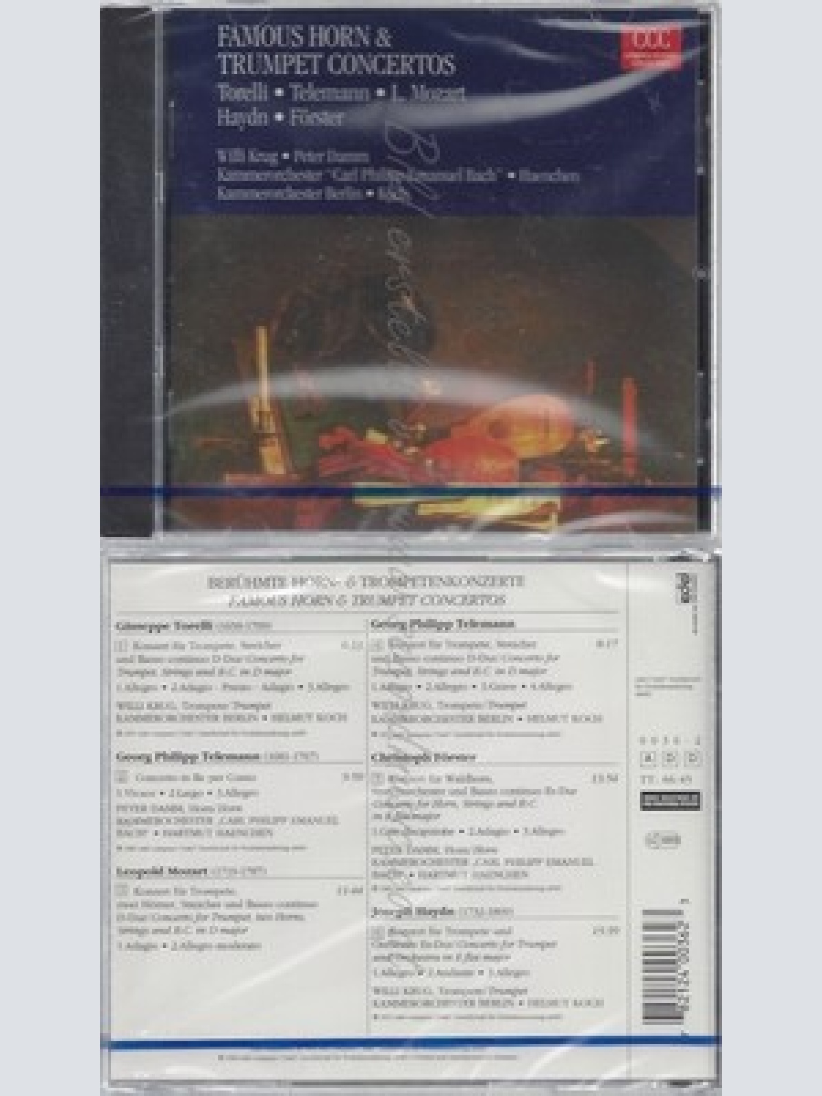 CD--NM-SEALED-KRUG, DAMM, HAENCHEN UND KOB -1994- -- BERÜHMTE HORN - UND TROMPE