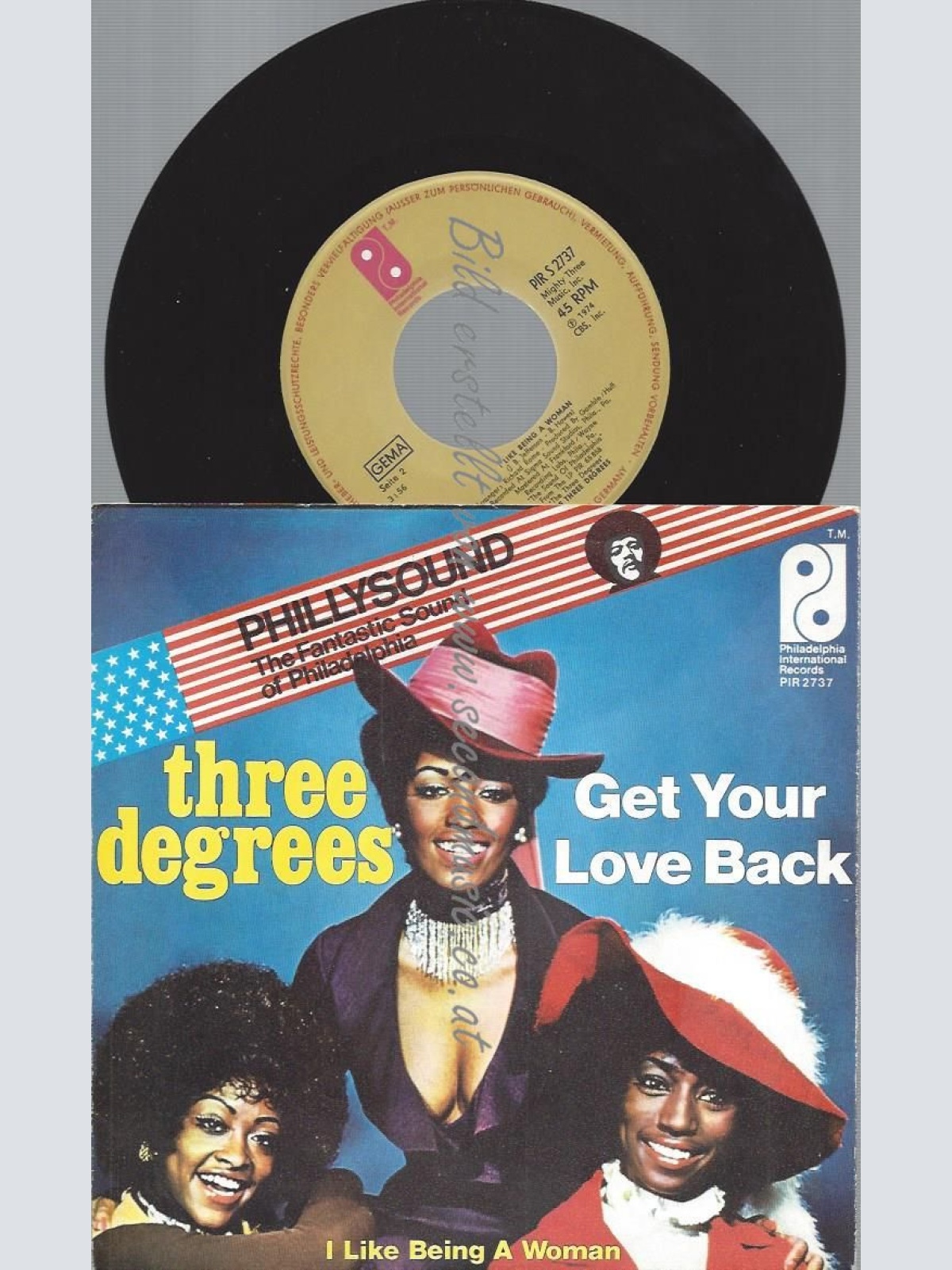 7" Three Degrees Get Your Love Back