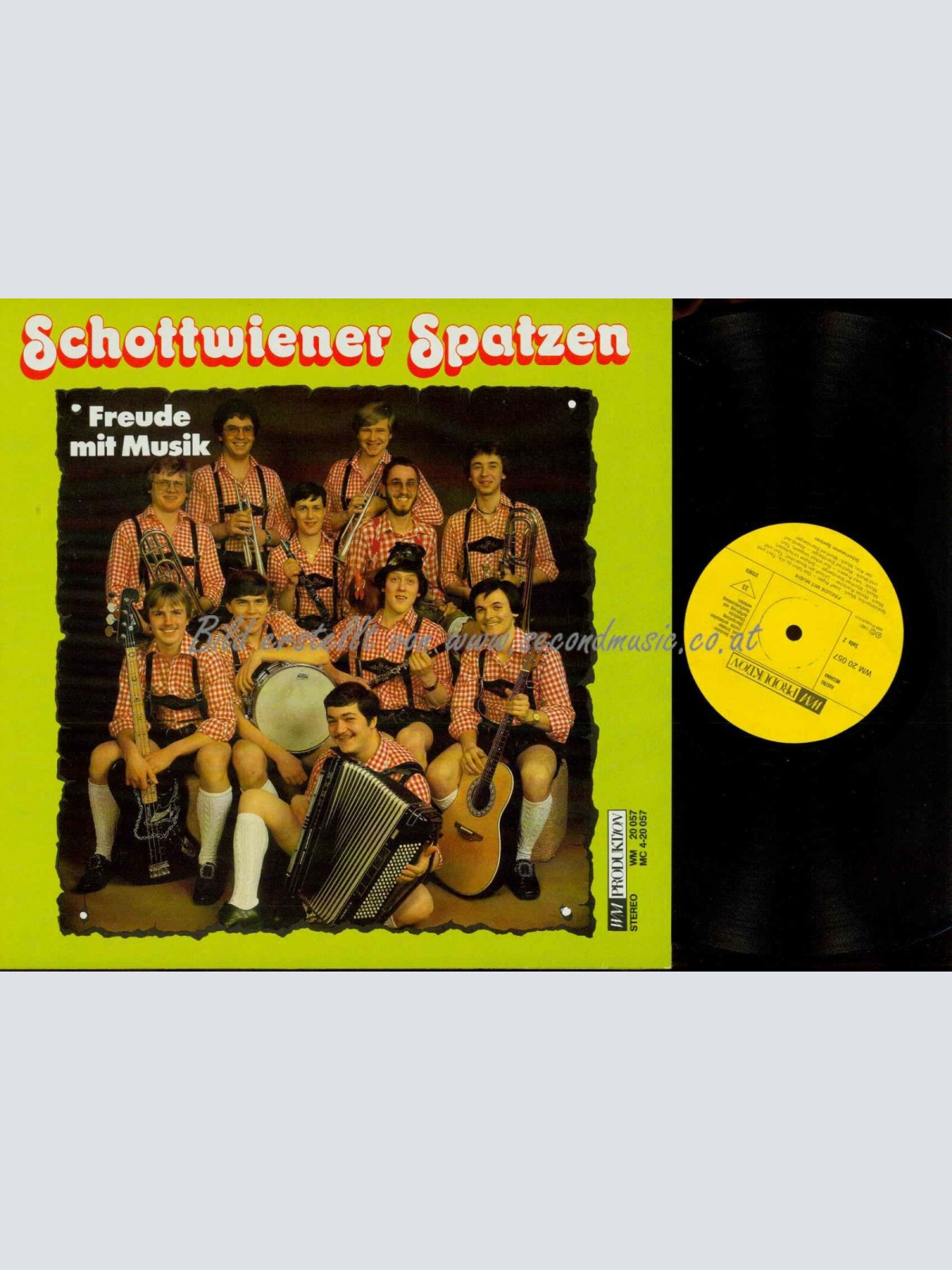 LP--Schottwiener Spatzen – Freude Mit Musik   / NM