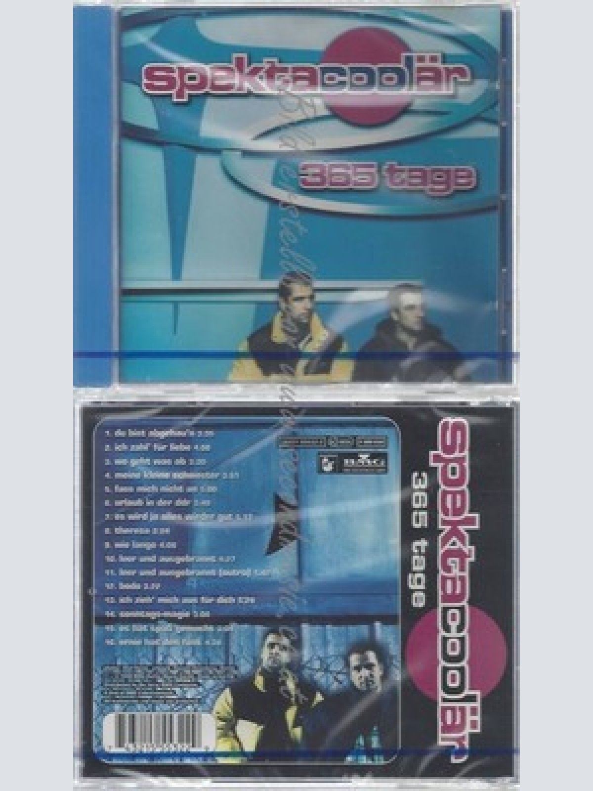 CD-NM-SEALED-SPEKTACOOLÄR -1998- -- 365 TAGE