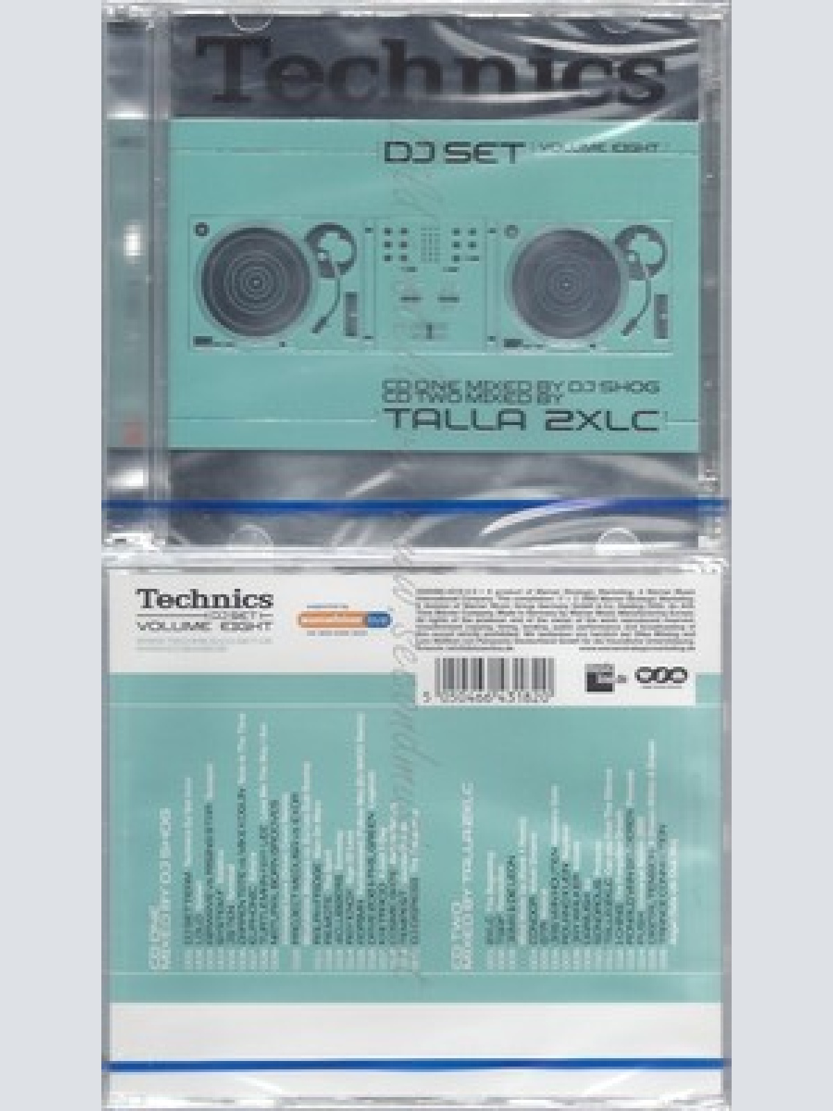 CD--NM-SEALED-VARIOUS -2003- - DOPPEL-CD -- TECHNICS DJ SET VOL.8