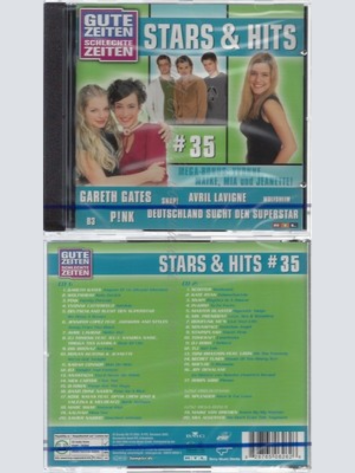 CD--NM-SEALED-VARIOUS -2003- - DOPPEL-CD -- GZSZ-STARS & HITS NO.35