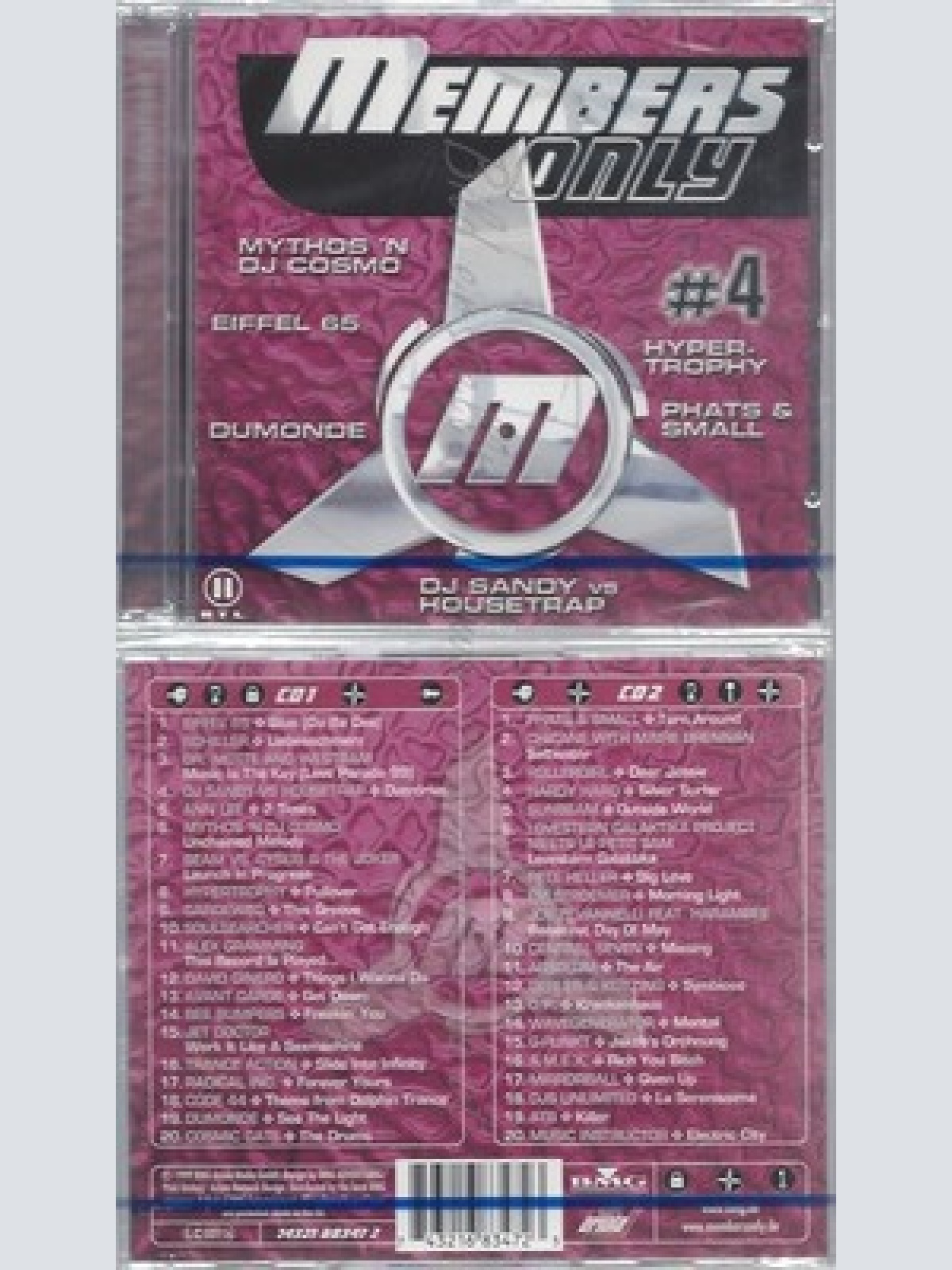 CD--NM-SEALED-VARIOUS -1999- - DOPPEL-CD -- MEMBERS ONLY VOL.4
