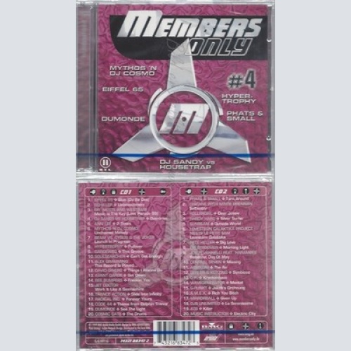 CD--NM-SEALED-VARIOUS -1999- - DOPPEL-CD -- MEMBERS ONLY VOL.4