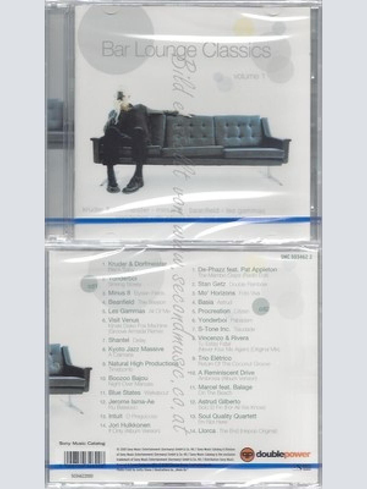 CD--NM-SEALED-VARIOUS -2001- - DOPPEL-CD -- BAR LOUNGE CLASSICS