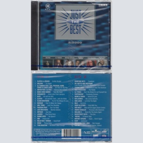 CD--NM-SEALED-VARIOUS -2000- - DOPPEL-CD -- JUST THE BEST 2000 VOL. 3
