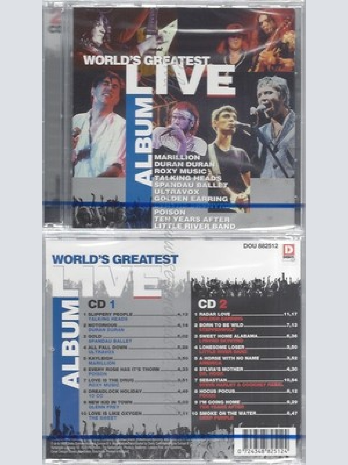 CD--NM-SEALED-VARIOUS -1997- - DOPPEL-CD -- WORLD'S GREATEST LIVE ALBUM