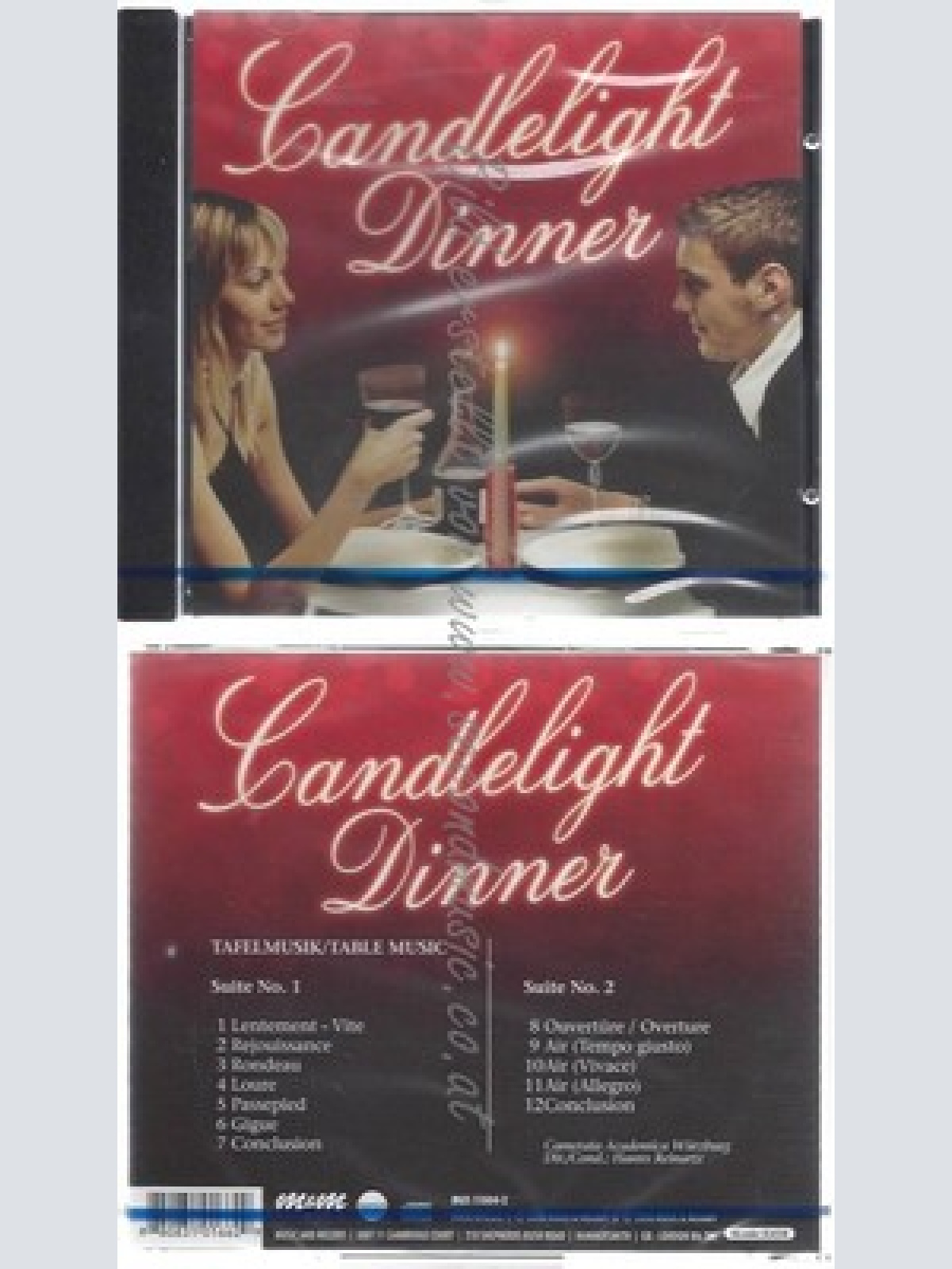 CD-NM-SEALED-VARIOUS -2008- -- CANDLELIGHT DINNER