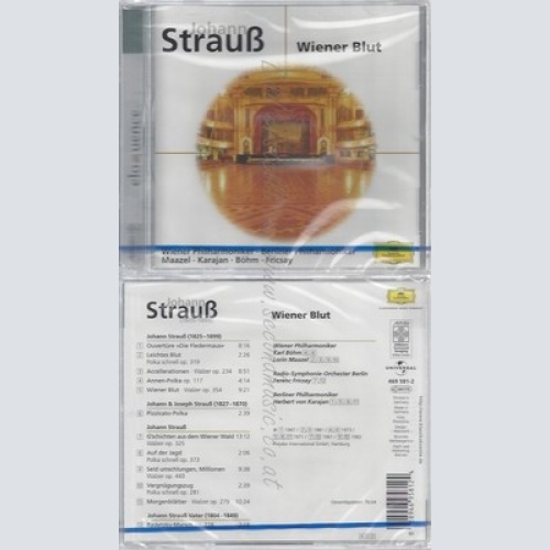 CD--NM-SEALED-BÖHM, KARAJAN, MAAZEL UND WP -2000- -- WIENERBLUT U.A.