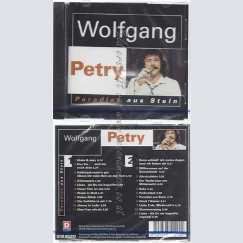 CD-NM-SEALED-WOLFGANG PETRY -1998- - DOPPEL-CD -- PARADIES AUS STEIN