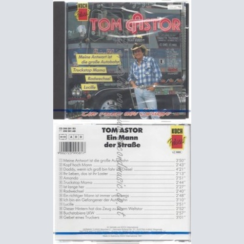 CD-NM-SEALED-TOM ASTOR -1991- -- EIN MANN DER STRASSE