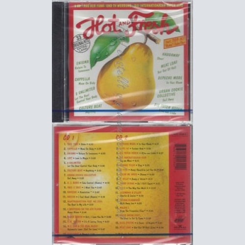 CD--NM-TAKE THAT, ENIGMA, CAPPELLA UND 2 UNLIMITED -1994- -- HOT & FRESH 9 -1994