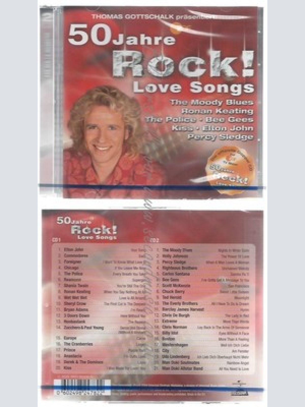 CD-NM-SEALED-VARIOUS -2004- - DOPPEL-CD -- 50 JAHRE ROCK-LOVESONGS