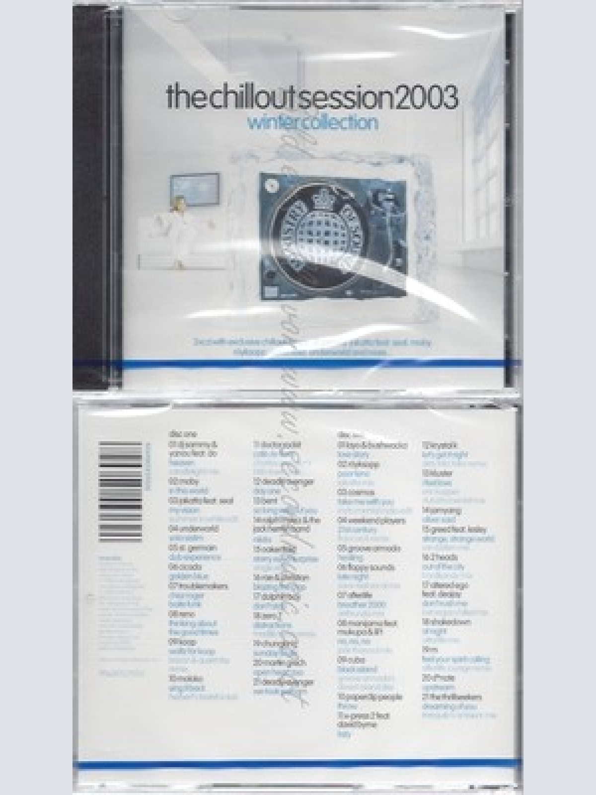 CD--NM-SEALED-VARIOUS -2004- - DOPPEL-CD -- THE CHILLOUT SESSION 2003 WINTER CO