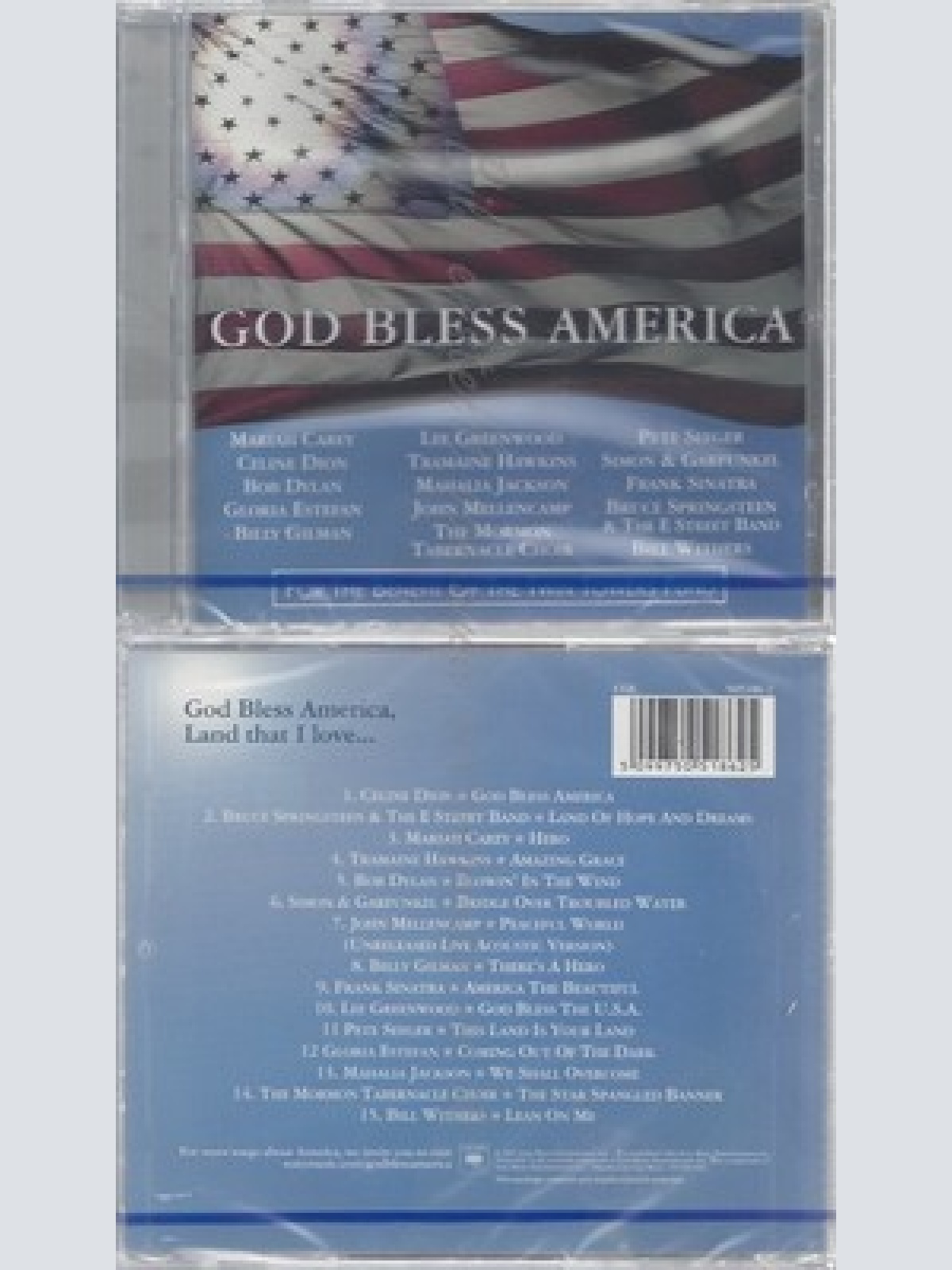 CD--NM-SEALED-VARIOUS -2001- -- GOD BLESS AMERICA