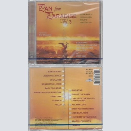 CD--NM-SEALED-PAN FROM PARDIES--VOL 3--FREE THE SPIRIT