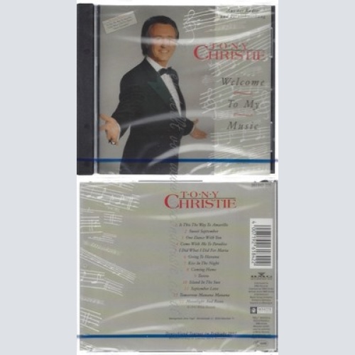 CD--NM-SEALED-TONY CHRISTIE -1991- -- WELCOME TO MY MUSIC