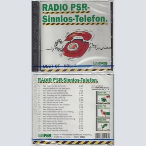 CD--NM-SEALED-RADIO PSR-SINNLOS-TELEFON -- BEST OF 04