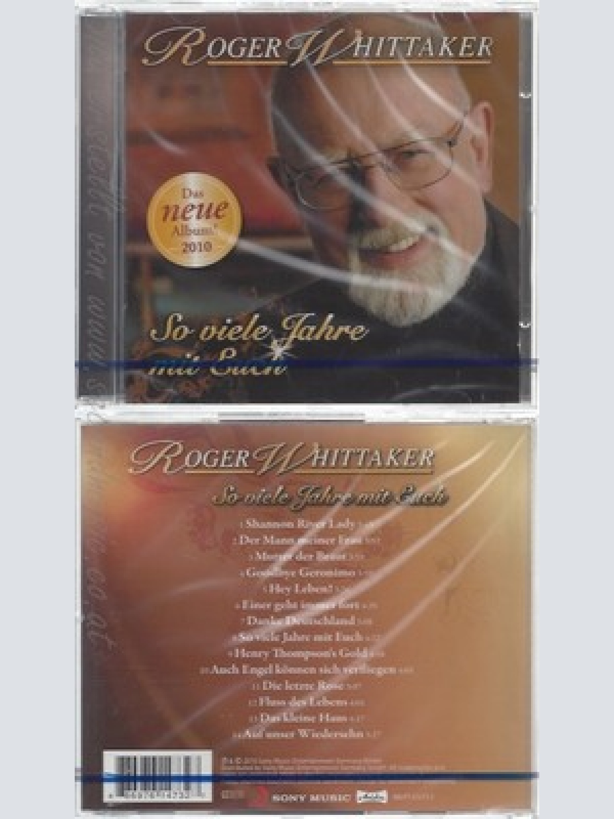 CD--NM-SEALED-ROGER WHITTAKER -2010- -- SO VIELE JAHRE MIT EUCH
