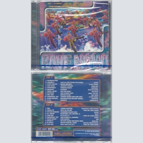 CD--NM-SEALED-VARIOUS -1994- - DOPPEL-CD -- RAVE NOW!VOL.2