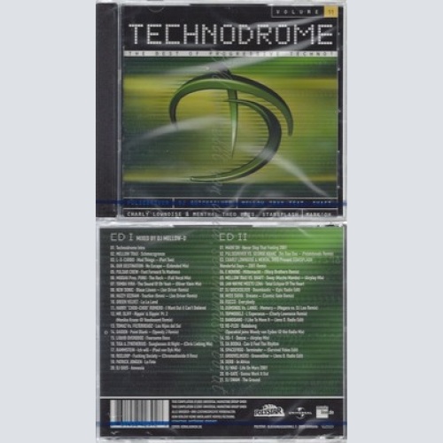 CD--NM-SEALED-VARIOUS -2001- - DOPPEL-CD -- TECHNODROME VOL.11