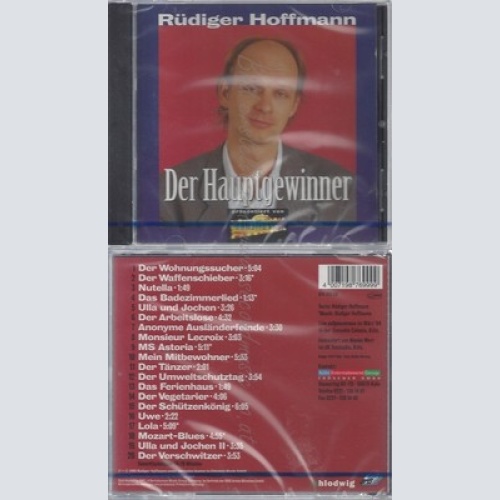 CD--NM-SEALED-RUDIGER HOFFMANN -- DER HAUPTGEWINNER