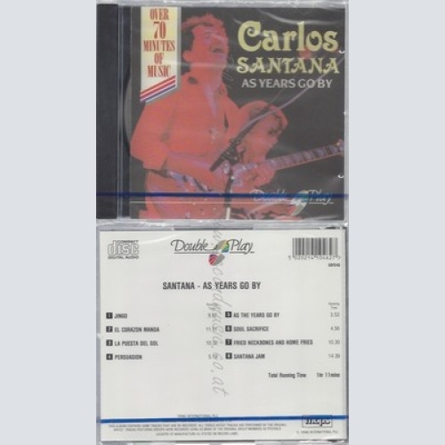 CD--NM-SEALED-SANTANA - - -- AS YEARS GO BY