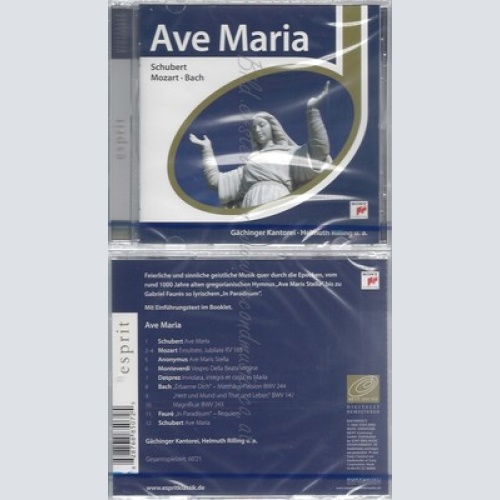 CD--NM-SEALED-VE MARIA / VARIOUS UND VARIOUS -KOMPONIST- -2006- -- ESPRIT