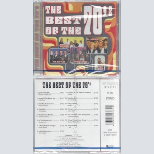 CD--NM-SEALED-VARIOUS -2008- -- THE BEST OF THE 70'S