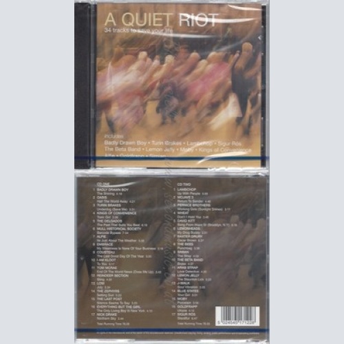 CD--NM-SEALED-VARIOUS, BADLY DRAWN BOY, OASIS UND TURIN BRAKES -2002- - DOPPEL-