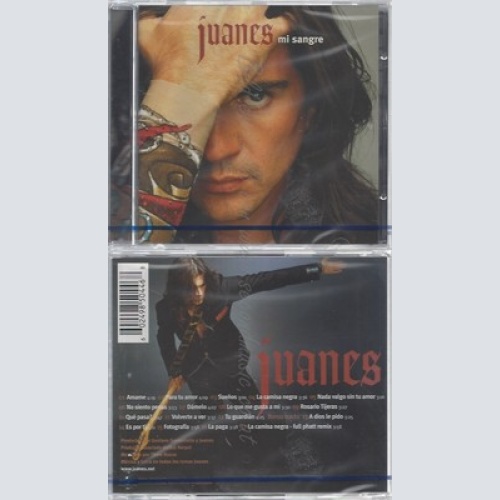 CD--NM-SEALED-JUANES -2006- -- MI SANGRE -NEW VERSION-