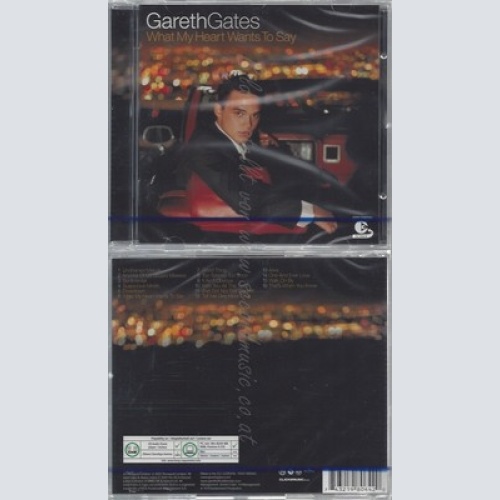 CD--NM-SEALED-GARETH GATES -2003- -- WHAT MY HEART WANTS TO SAY