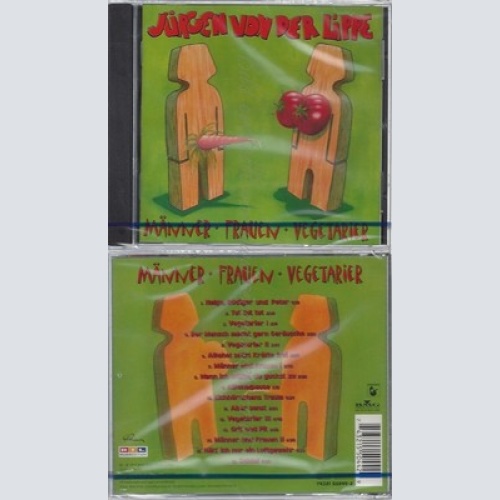 CD--NM-SEALED-JÜRGEN / DER LIPPE -1998- -- MÄNNER,FRAUEN,VEGETARIER