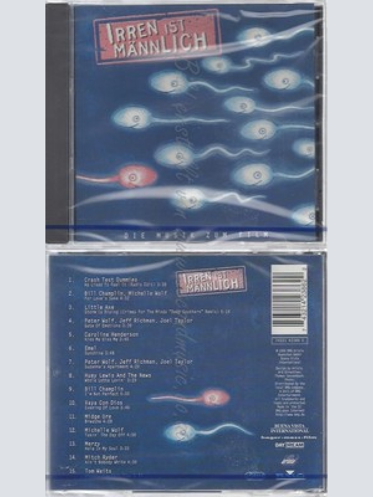 CD--NM-SEALED-OST UND VARIOUS -1996- -- IRREN IST MÄNNLICH