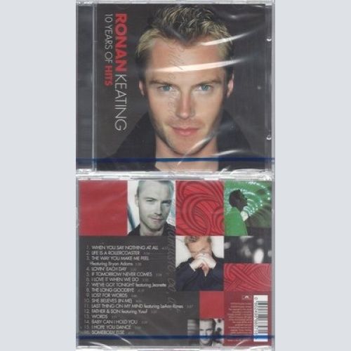 CD--NM-SEALED-RONAN KEATING -2004- -- 10 YEARS OF HITS
