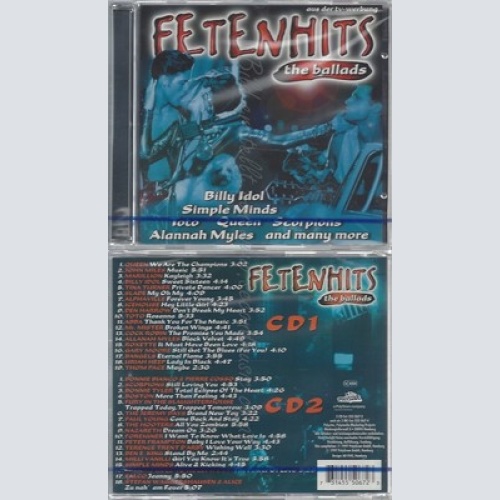 CD--NM-SEALED-VARIOUS -1997- - DOPPEL-CD -- FETENHITS - THE BALLADS