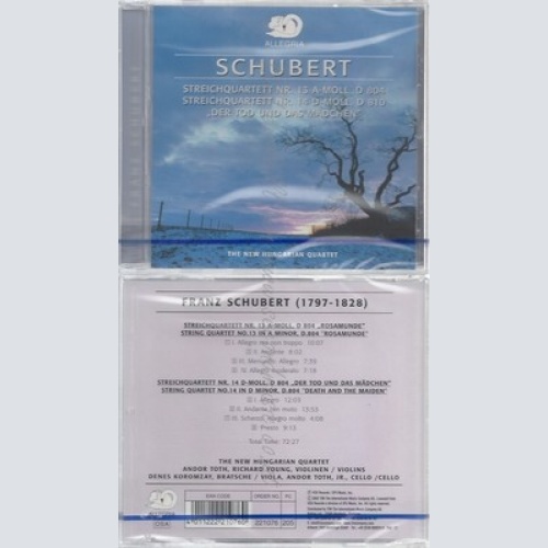CD--NM-SEALED-NEW HUNGARIAN QUARTETT, THE NEW HUNGARIAN QUARTETT UND FRANZ SCHU