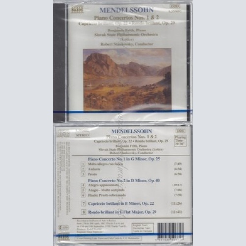 CD--NM-SEALED-FRITH, STANKOWSKY UND FELIX MENDELSSOHN BARTHOLDY -KOMPONIST- -19